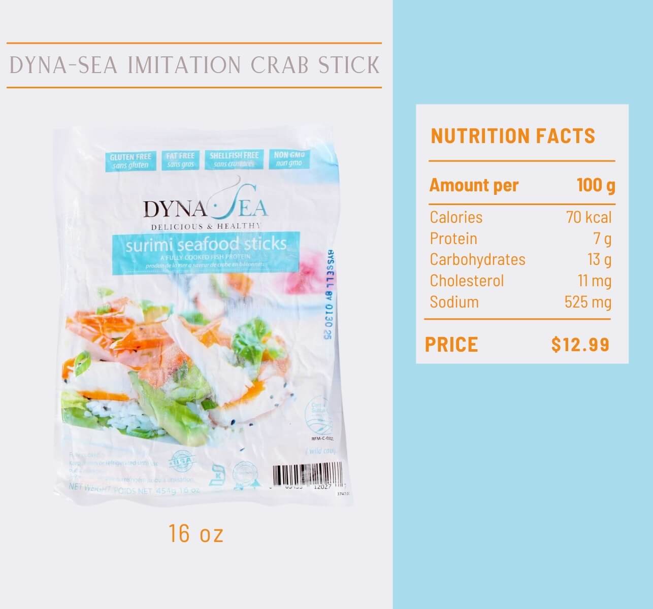 Dyna-Sea Imitation Crab Stick